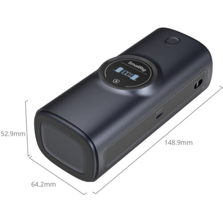 SmallRig 5109 - etui, dwukanałowa ładowarka, powerbank do akumulatorów Sony NP-FZ100 - wymiary